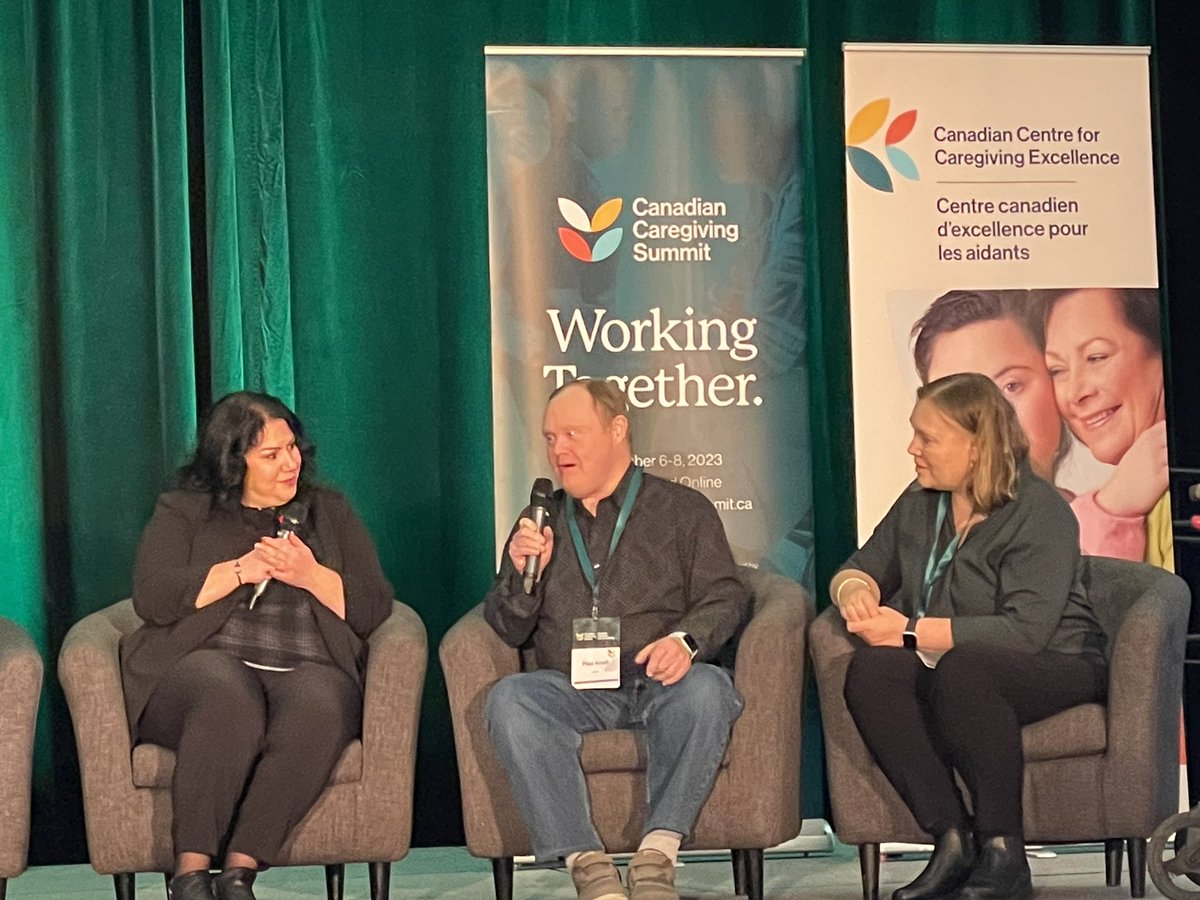 Beautiful and powerful words of wisdom from Paul Knoll talking about giving and receiving care at the Canadian Caregiving Summit #cccesummit2023