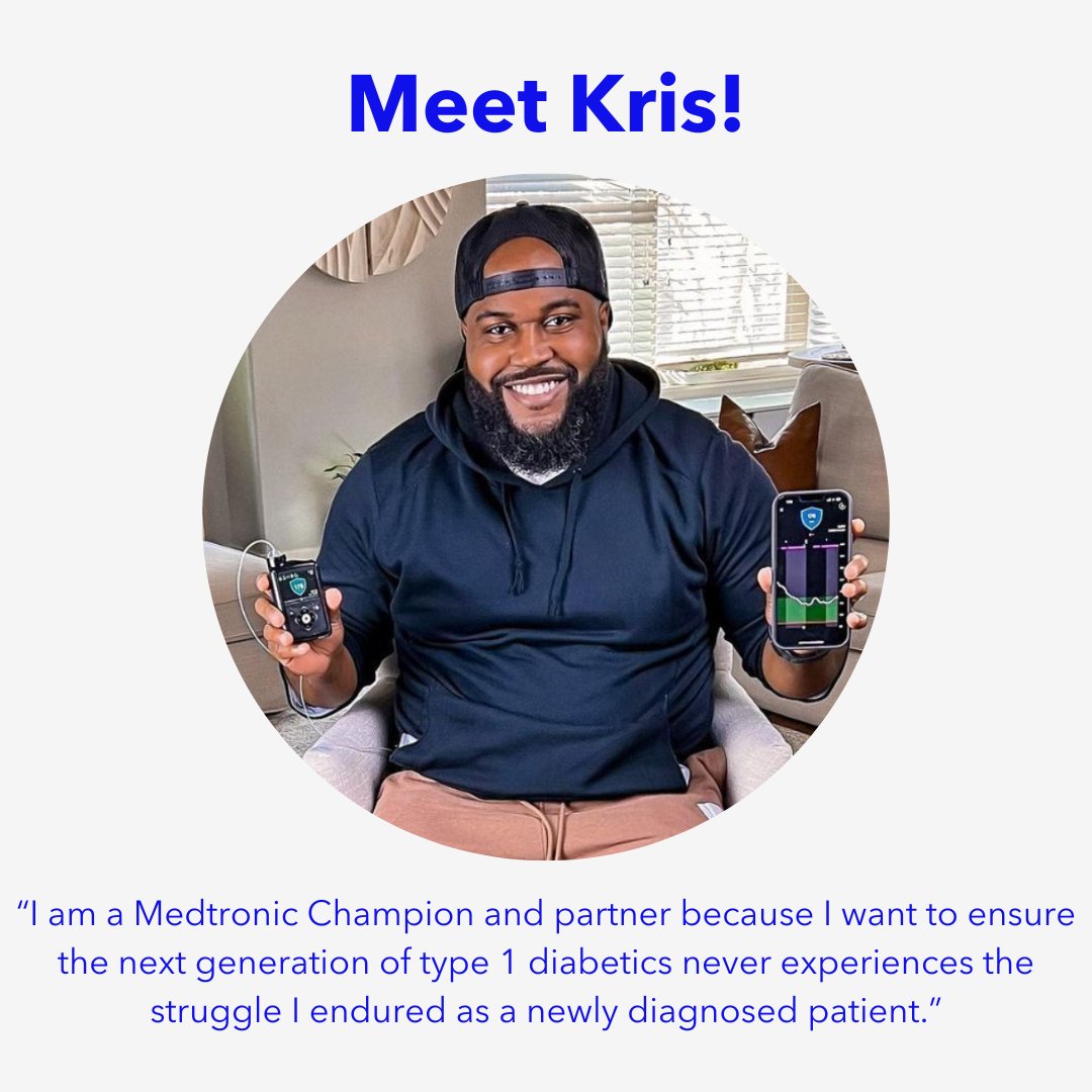 From disbelief to breaking stigmas: Meet #MedtronicChampion Kris. “I am a Medtronic Champion and partner because I want to ensure the next generation of type 1 diabetics never experiences the struggle I endured as a newly diagnosed patient.” Read more: bit.ly/45mtmgM