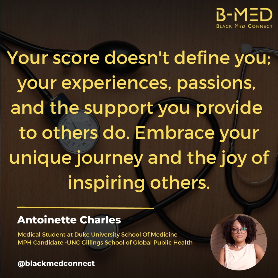 👩🏾‍⚕️Beyond the numbers, your journey and experiences are what truly matter. Your MCAT score doesn't define you; it's your passion and the support you give to others that make you exceptional.  #BlackExcellence #MedSchool #MedStudentLife #ElectionDay #tuesdayvibe #GoodTuesday