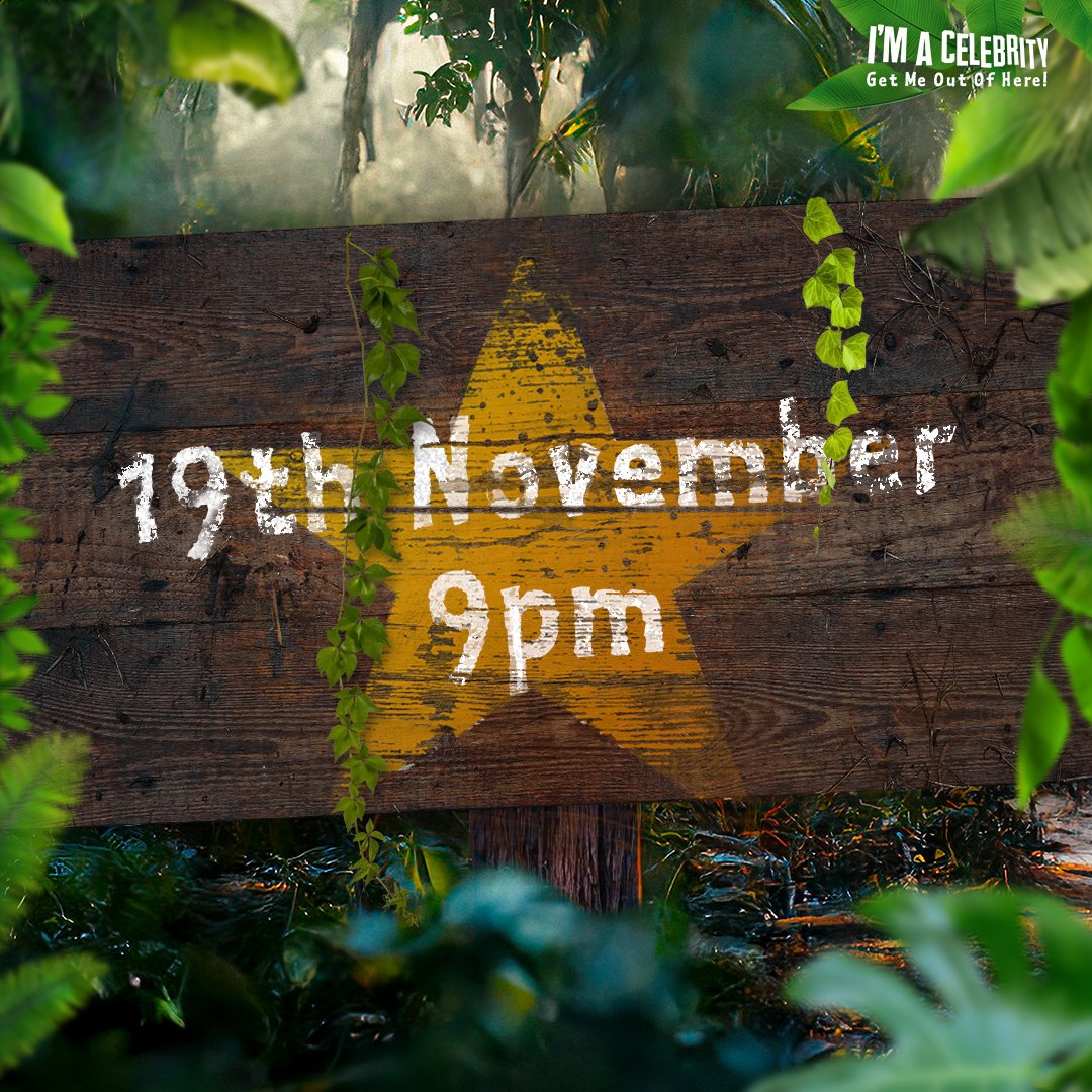 Put a Star in your diary ⭐️ #ImACeleb