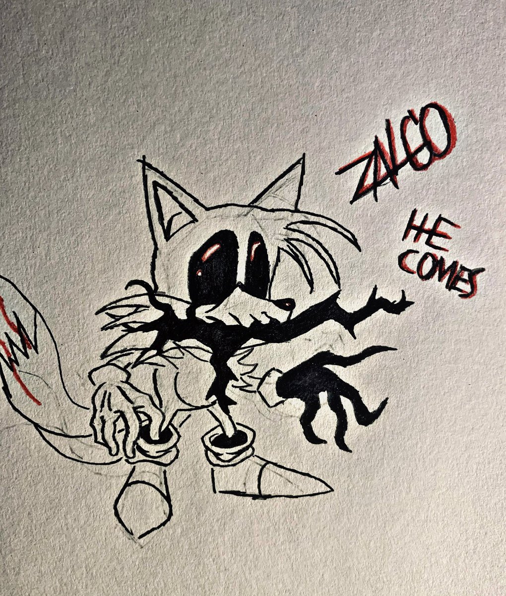 Quick Zalgo #zalgo #sonicexe #creepypasta, image size:1020x1200