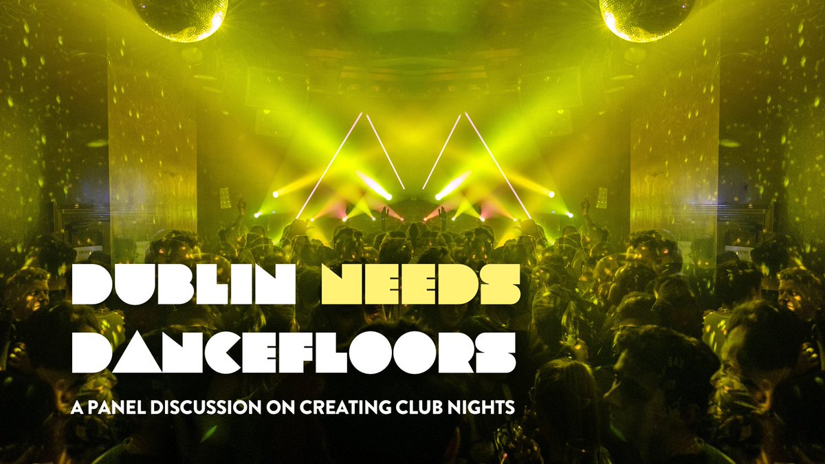Are you looking to start a club night but don’t know how? 
Dublin Needs Dancefloors panel discussion 
16 Nov, 6.30pm 
FRINGE LAB at Dublin Fringe HQ 
FREE | Book your place now:
fringefest.com/news/fringe-la…