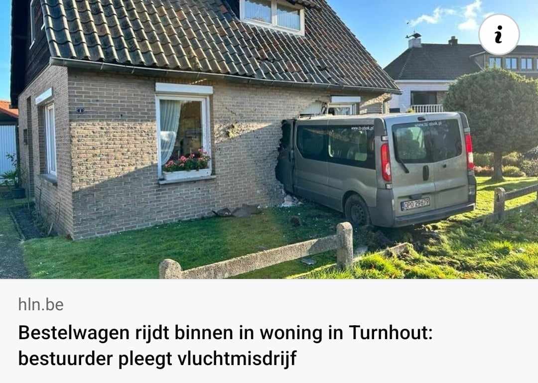 EindhovenKamil's tweet image. Polak z Firmy Transsystem Olsok wbił się dzisiaj w Dom w Belgii w Turnhout #onet #wiadomosci #interia #wirtualnapolska #tvp hln.be/turnhout/broks…