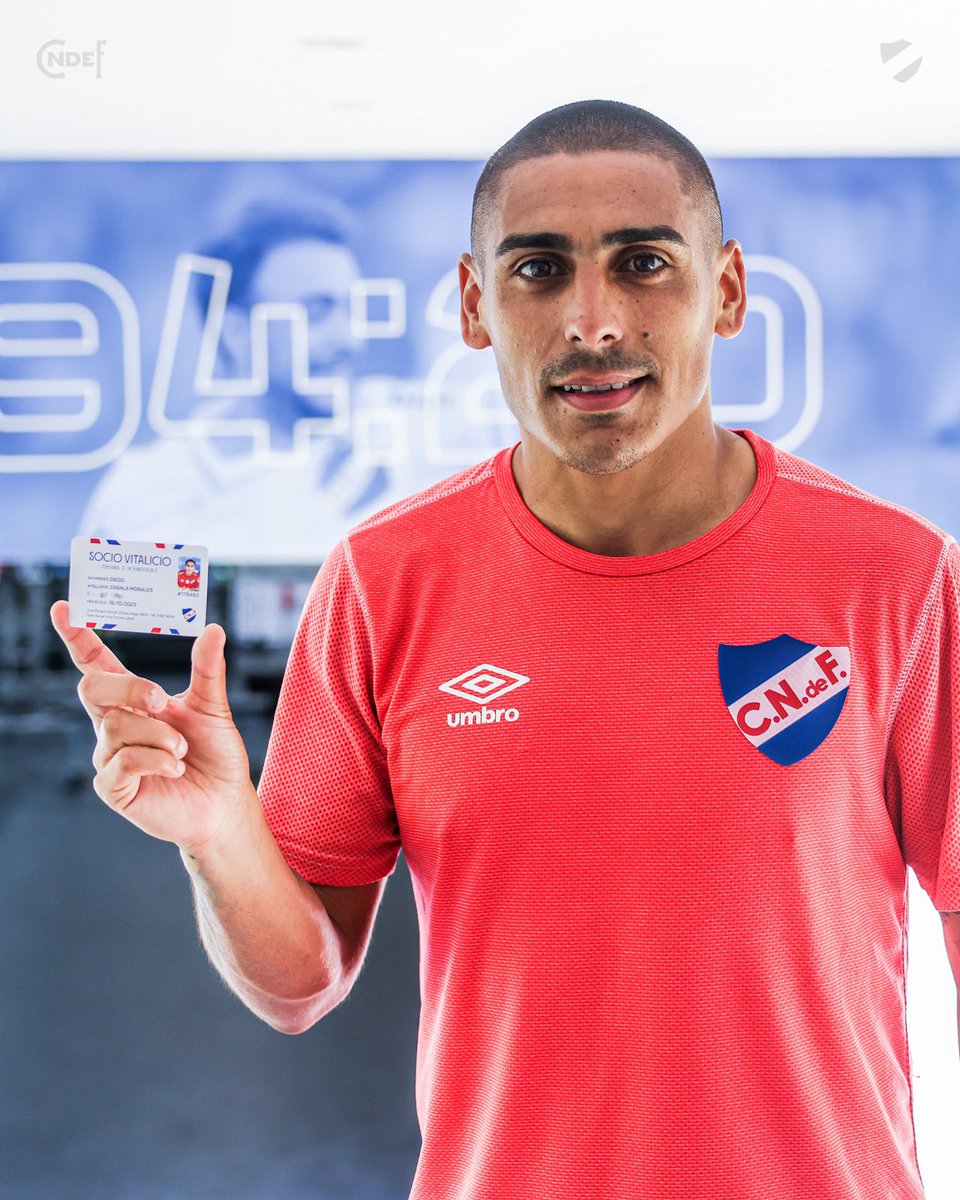 Además de sellar su unión con Nacional para siempre siendo socio vitalicio, <a href="/DiegoZabala18/">Diego Zabala</a> es parte del crecimiento de la Ciudad Deportiva Los Céspedes 💪🏼 

¡Vos también podés ser parte! 

Más info 👉🏼 bit.ly/DidiVitalicio

#NacionalParaTodaLaVida
#ElClubGigante 🔵⚪️🔴