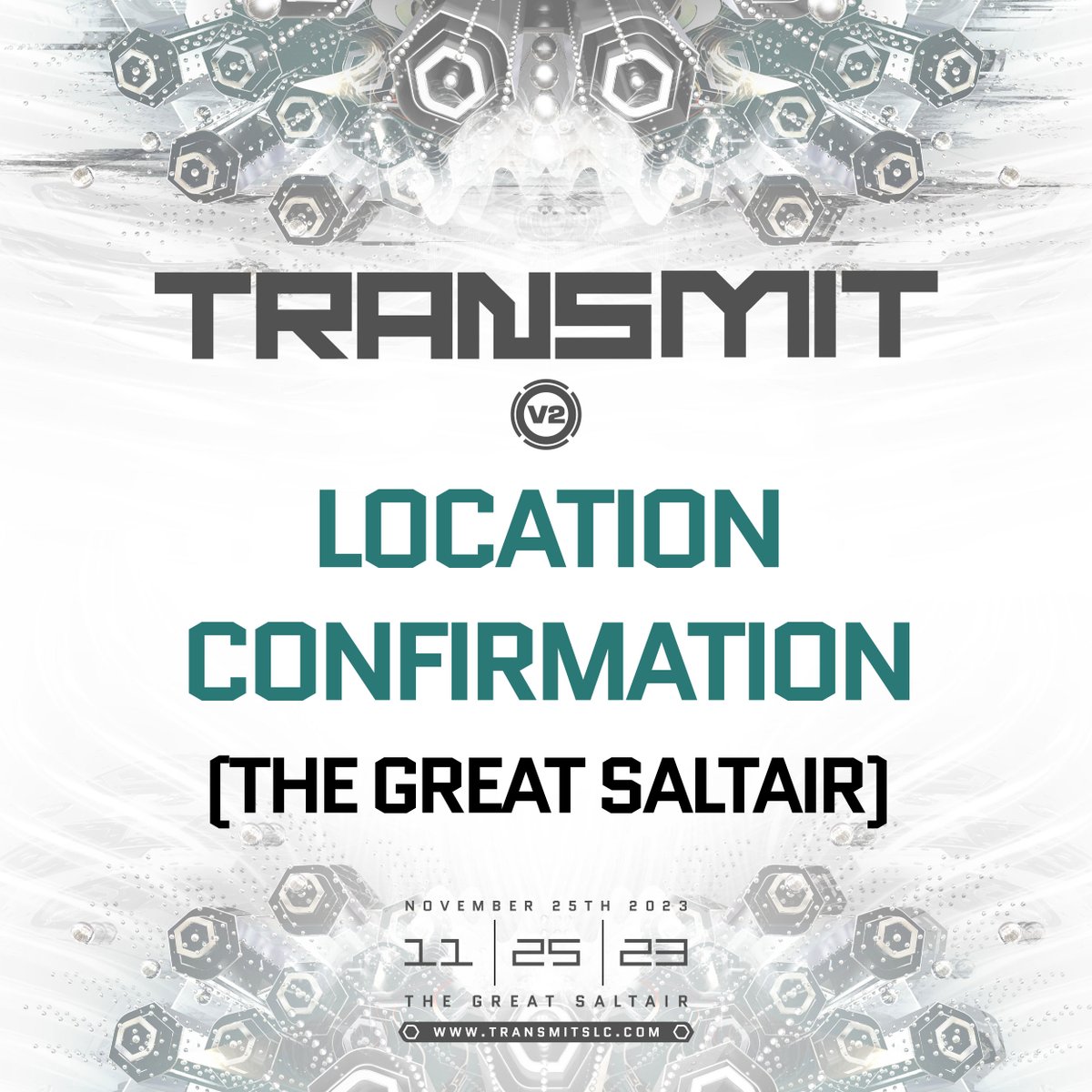 TransmitSLC's tweet photo. Good news, Transmit family! The Saltair's tides have turned, and the waterline issue is resolved! We're thrilled to confirm #Transmit2023 will go on as planned at our beloved venue The Saltair!π€πͺ© https://t.co/LxuiQcDR0c