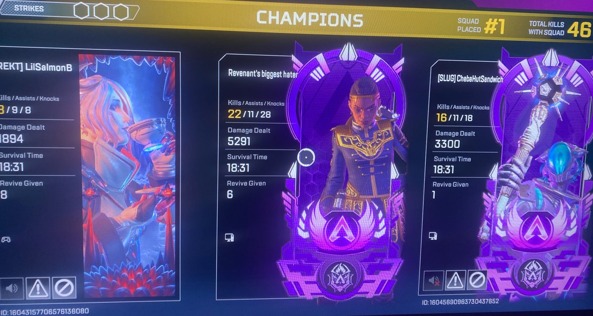 Lazafair_'s tweet photo. Apex>COD https://t.co/SnVokunQal