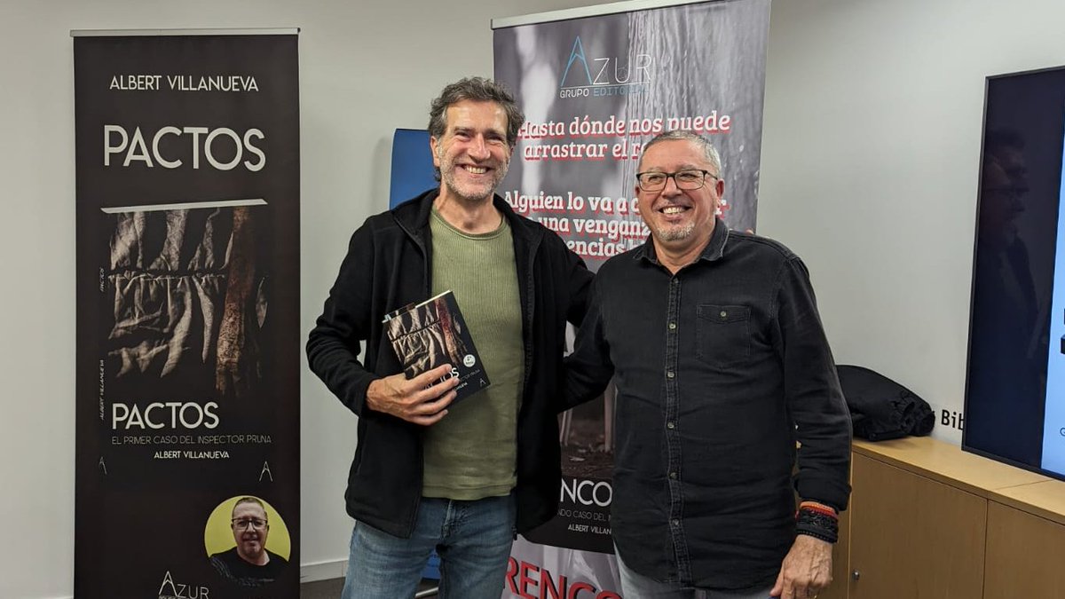 VenturaCoach's tweet image. Gent! Que no passa cada dia que puguis llegir bons llibres de novel·la negra ambientades a Gavà. 
Espavileu a buscar i gaudir els llibres del mestre @avillan1 !
#Rencores #Pactos #Gavà