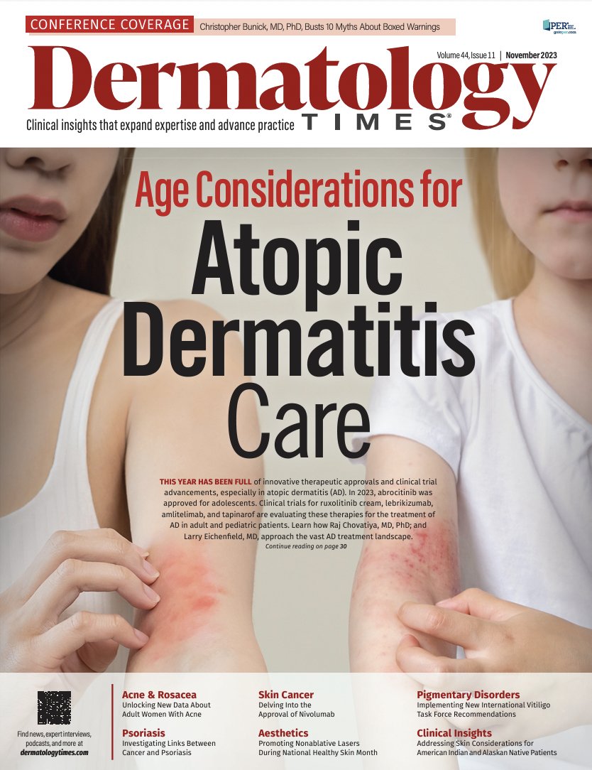 Dermatology Times on X: The November issue of Dermatology Times is live!  Learn more about age considerations for #AtopicDermatitis care, new data  related to #acne in adult women, and more. Download now