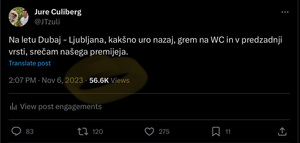 JTzuli's tweet image. Danes sem, za par ur, postal internet slaven, kar ni bila nikoli moja želja. V resnici, mi je X (formerly known as Twitter) samo orodje za takrat, ko mi je dolgčas. Je pa vsaj zame ta objava, super primer tega, kako bizaren je ta X. Pa poglejmo, kaj mislim s tem.