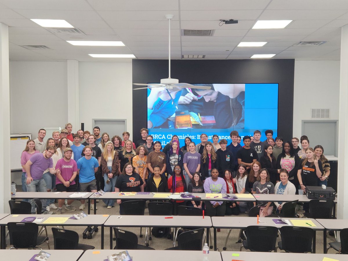 Great day of working with local highschool students and teachers. Awesome job by <a href="/Ouachita/">Ouachita Baptist University</a> students teaching cancer biology and data analysis.<a href="/cbioportal/">cBioPortal</a> <a href="/arepscor/">Arkansas NSF EPSCoR</a> <a href="/OBUNatSci/">OBUNatSci</a> <a href="/HostVirus_BII/">Host-Virus Evolutionary Dynamics Institute (HVEDI)</a> #NSF <a href="/MiniOneSystem/">MiniOne® Systems</a>