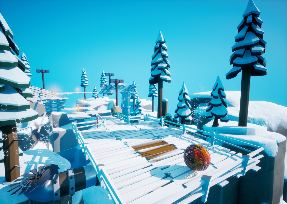 BelminKozlic's tweet photo. There is something really satisfying about seeing your biomes finally taking shape. I think it's clear which image is before, and which one is after.
@UnrealEngine
#unrealengine #ue4 #indiedev #gamedev #indiegames #indiegame #game #rolltheball https://t.co/X8V8nWDlBc