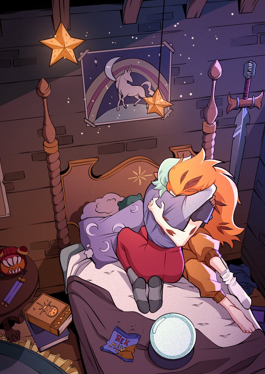 My second piece for the <a href="/Raedafanzine/">Our Duet: A TOH Raeda Fanzine</a> 🌟 In collaboration with a fanfic by eleenadume on Ao3! #raeda #tohfanart #toh