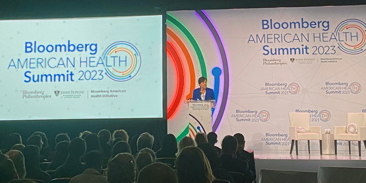 Today, OVW Director Rosie Hidalgo delivered a keynote address at the #BloombergHealthSummt2023 in Baltimore to share our commitment to improving access to justice for all survivors & reducing barriers to safety and services. Read her prepared remarks: justice.gov/opa/speech/dir…