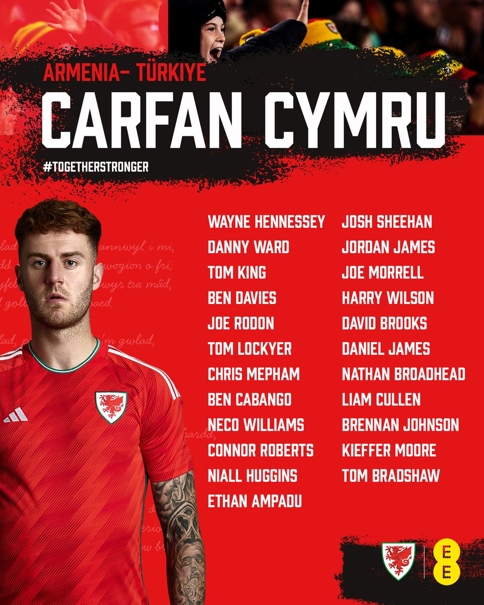 CARFAN CYMRU 🇦🇲🇹🇷 Barod 🫡 #TogetherStronger