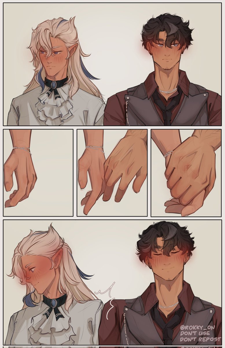 Falling for you~
#wriolette #Wriothesley #Neuvillette