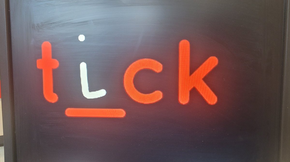MrsTCaterpillar's tweet photo. The P3s played "Blankety Blank" with words with their new sound "ck". Listen to the description π€β Part of the word is shown with one sound blanked out! Can you write the mystery word on your mini whiteboard? #FunWithPhonics @MorayPS
Play along at home
https://t.co/x5d2Z73lxN https://t.co/fObhJSmaC7