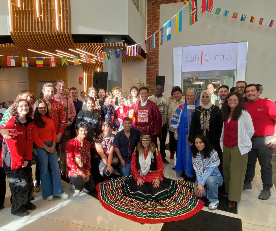 LabCentral's tweet image. Today LabCentral was taken on a food tour around the world with our 3rd annual #CulturalCelebration! Residents, sponsors and partners came together to represent 20 countries through food, drink and dress 🤩 Thank you to everyone who attended! Now, time for our #foodcoma 🥴