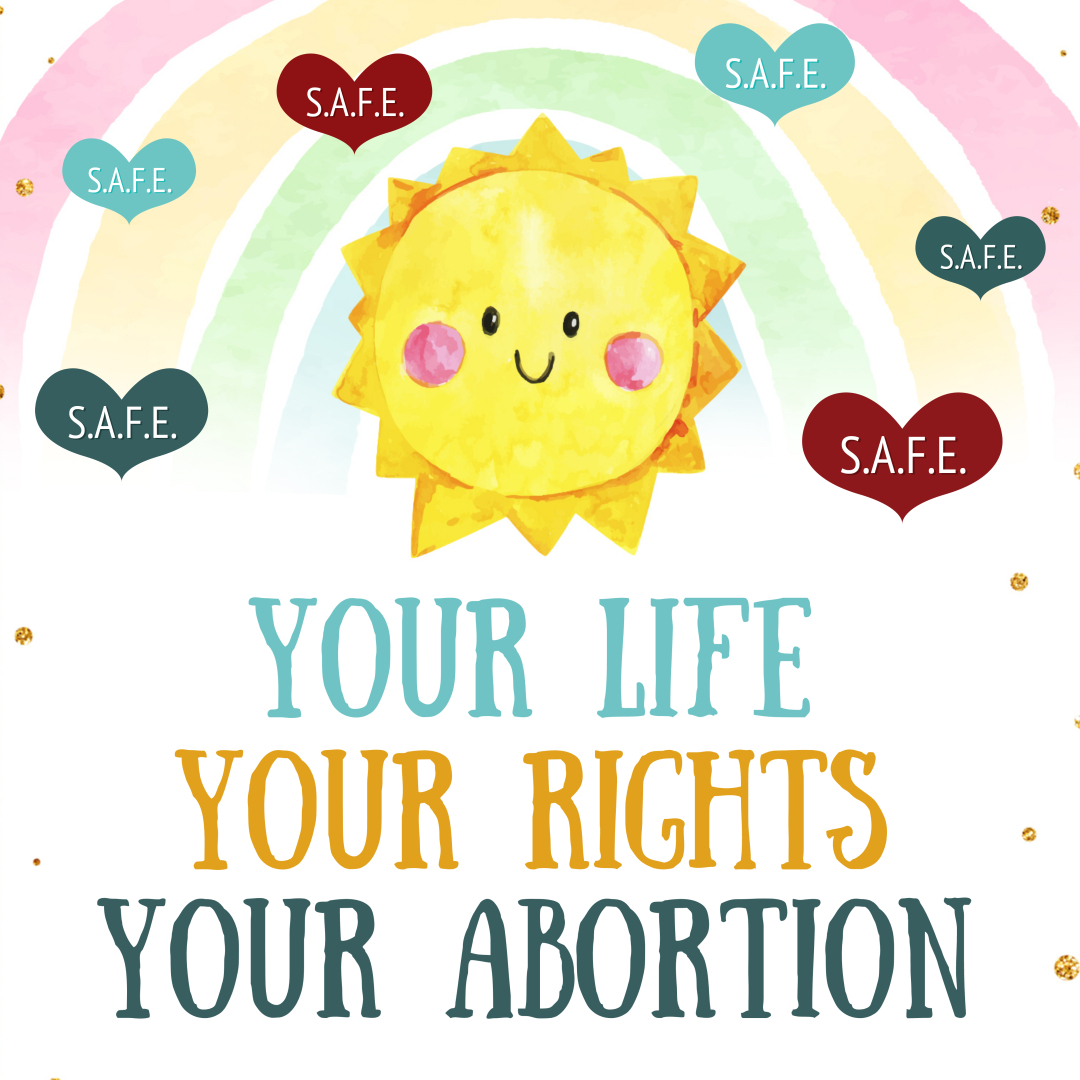 Your life ~
Your rights ~
Your abortion ~

We’re here to support all your decisions 🫶🏼

#SAFEeurope #SupportingAbortionsForEveryobe #abortionfunds #AbortionsEurope #AbortionIsHealthcare #AbortionIsPersonal #AbortionAccess #AbortionIsEssential