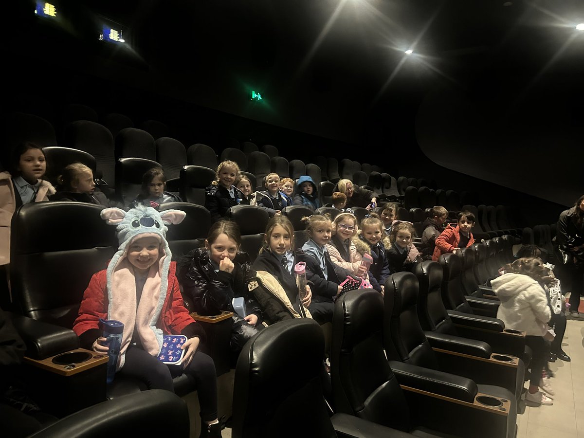 Rooms 3 & 4 had a great time at the cinema today, as part of the Into Film Festival #IntoFilmFestival #BankheadwillSOAR