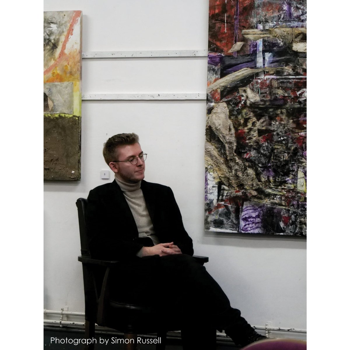 Thank you to everyone who came to the opening of my exhibition 'What Lies Beneath' on Friday night. Thank you to the Josef Herman Art Foundation for the opportunity to have an exhibition which celebrates winning the JHAF Prize in 2021 and for organising such a good evening too.