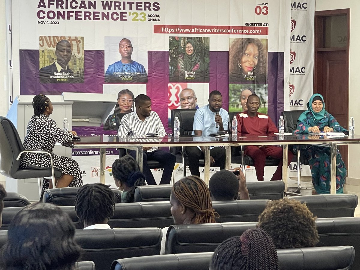AWC2025's tweet image. We can&apos;t get over how insightful the African Writers Conference was. We are grateful to all the wonderful people who made it so.

#awc2023
#ghana