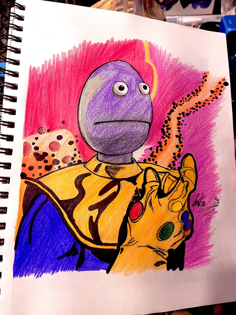 StJimmySkywalk1's tweet photo. โIโm inevitable, mate.โ
@RandyFeltface #RandyFeltface #RandyFanArt #FanArt #MarvelComics #InfinityGauntlet #Sketch https://t.co/phVhqKlRLp