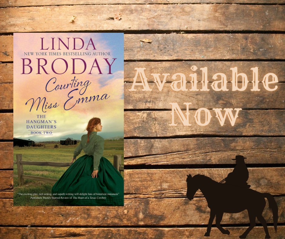 📚 #NewRelease 📚
Courting Miss Emma by @LBroday is LIVE!
Buy links: books2read.com/u/m0og7W
"One day I intend to court you, lady. That's a promise. Hangman's daughter or not."