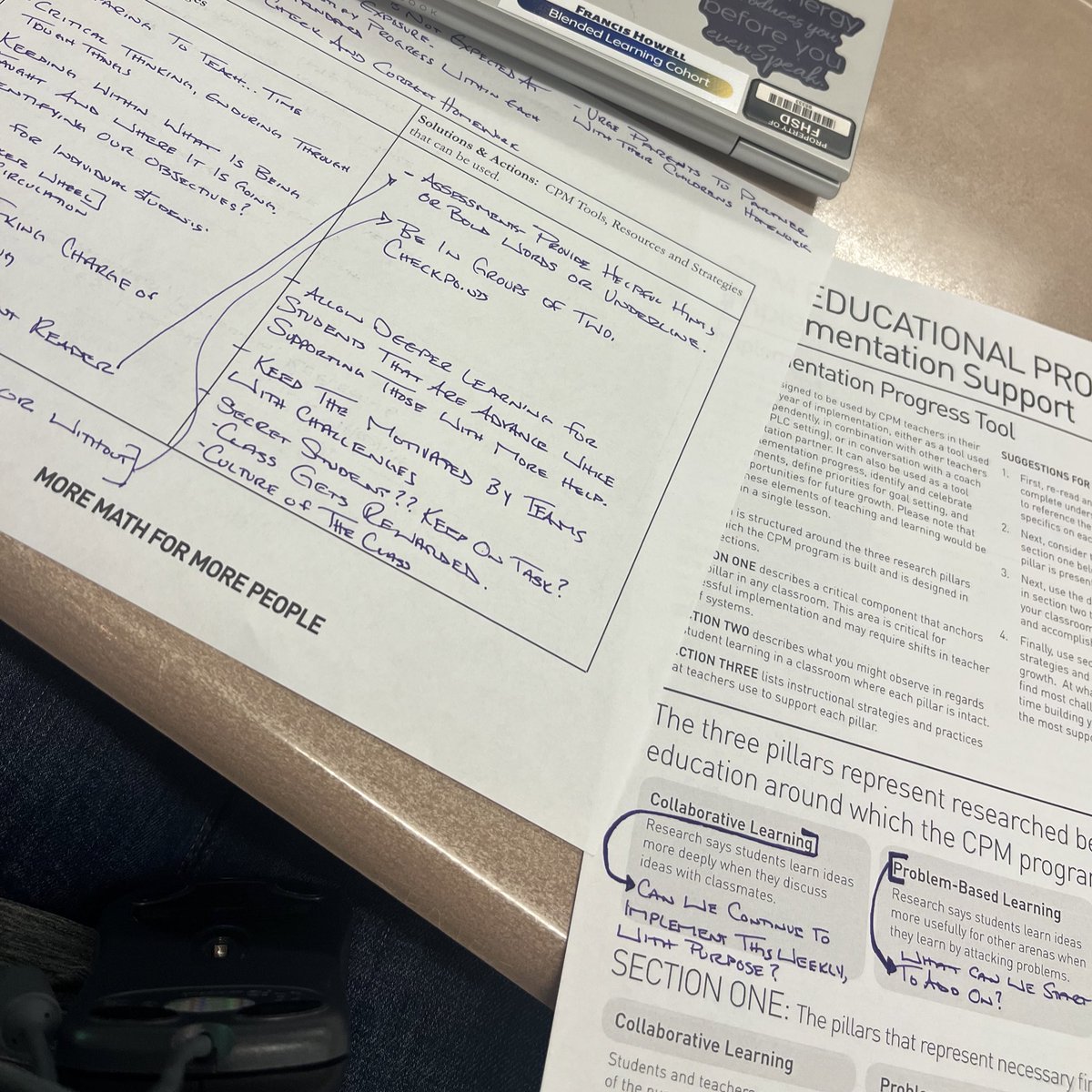 Bevill_FHN's tweet image. Today FHN’s algebra 1 PLC is continuing our learning with engaging questions for our classroom.  What are strategies that work in our classroom? How can we support productive struggle within our classroom? What does success look like within our classroom? #ForTheLoveOfLearning
