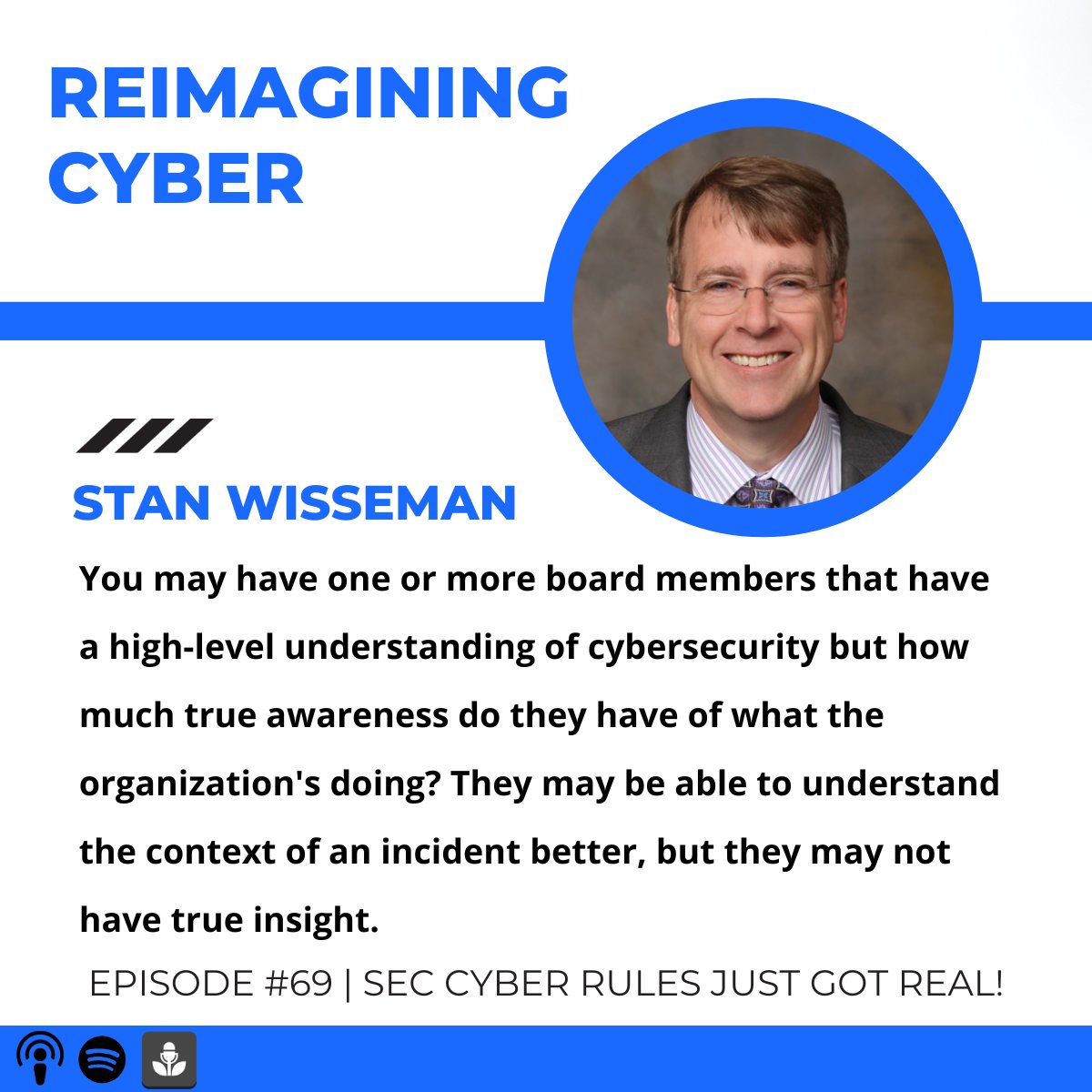 🎧 Tune into our latest podcast discussing the ripple effects of the SEC cyber rules! From board cyber literacy to the Clorox cyberattack, we cover it all.

Listen on Spotify: otcs.cc/3Mex4lP
Listen on Apple: otcs.cc/3u1Np72
