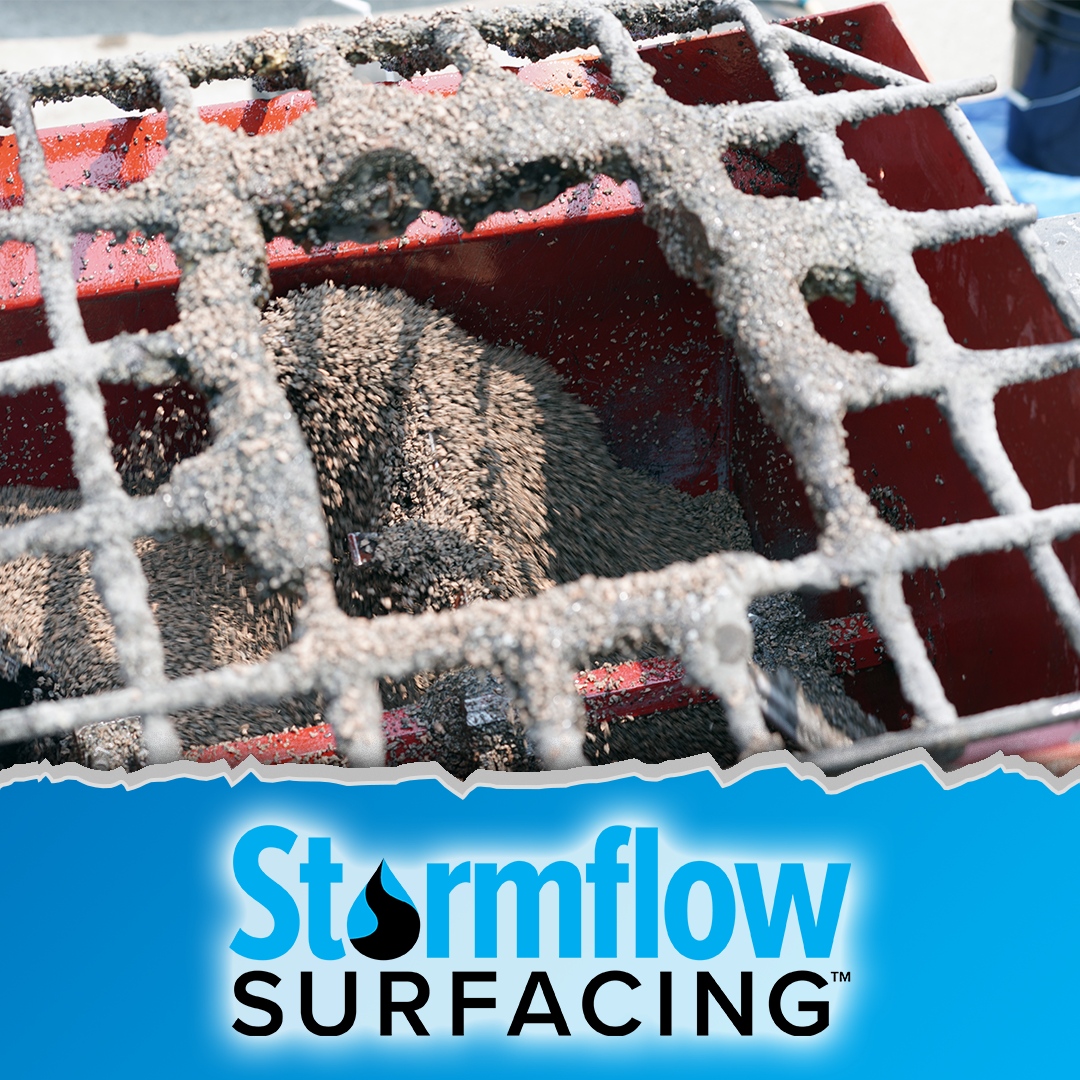 stormflowCanada's tweet image. A glimpse into one of our dedicated install teams expertly blending our innovative product. An easy choice for optimal performance and durability. 
#PorousPaving #SustainableSolutions #RainwaterManagement #GreenSpaces #Innovation #Efficiency #EnvironmentalConsciousness