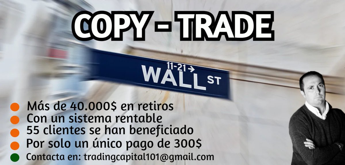 TRADINGCAPITAL2's tweet photo. Únete al servicio de #Copytrader 
Link: https://t.co/ck5HN0led6... 

#marketprofile #volumenprofile #trading #trading #gexbot #trading #sp500 #trading #marketprofile #orderflow #profileorderflow #COPYTRADE #uprofit #CopyTrading https://t.co/ureKMY2o0m