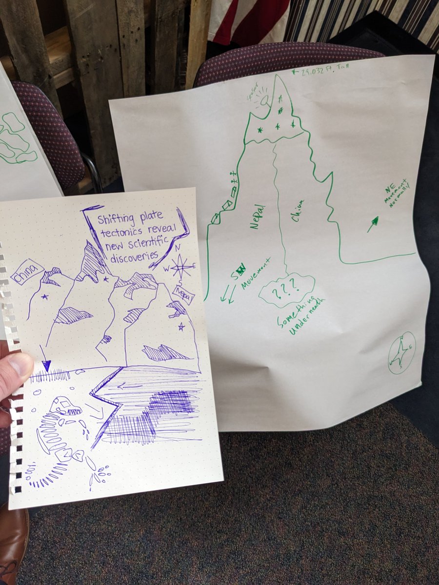 Spent the morning with some fantastic <a href="/OJRSD/">Owen J. Roberts School District</a> educators exploring phenomena based learning! @DrWeatherhead &amp; I saw and heard some great things during the workshop, and we can't wait to continue our #STEELS work with these dedicated teachers! #TEAMCCIU 🏔️🤔