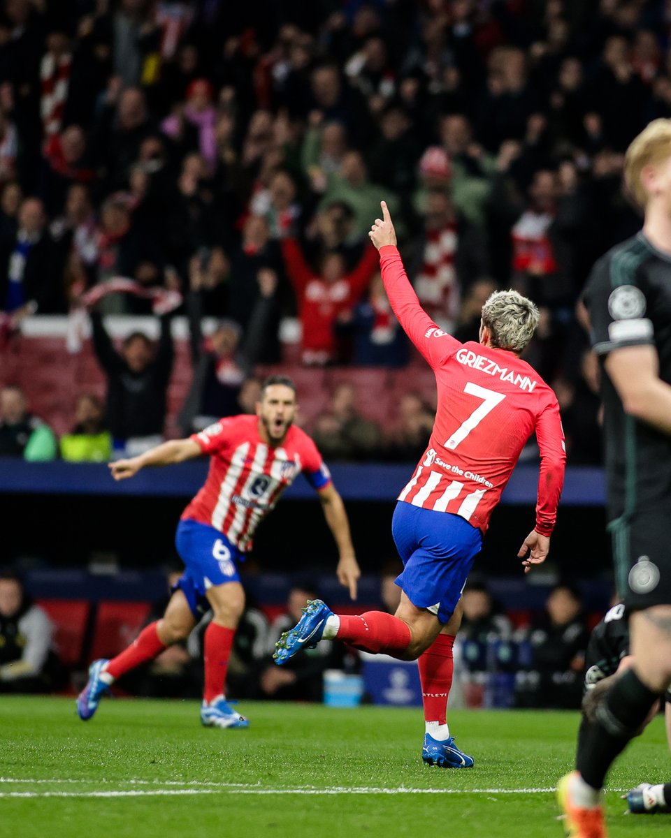 Atleti's tweet photo. Brillando por toda Europa 💫 https://t.co/ERysOjc50A