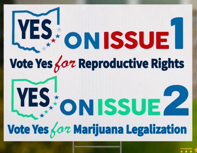 Don’t forget to get out and vote! If you are an Ohio voter, then #VoteYesOnIssue1OH and #VoteYesOnIssue2