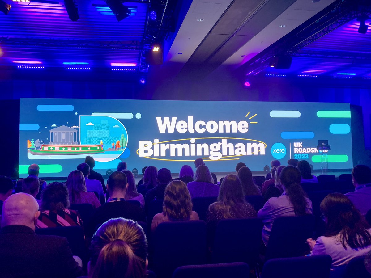 Great day at the <a href="/Xero/">Xero</a> Roadshow in Birmingham. Good to catch up with <a href="/AlexVonSchir/">Alex von Schirmeister</a> and the Xero team as well as finding out about the latest developments and improvements to the Xero and Practice Management Systems.

#Xeros4Heroes #XeroRoadshow #Bookkeeping4u #Xero