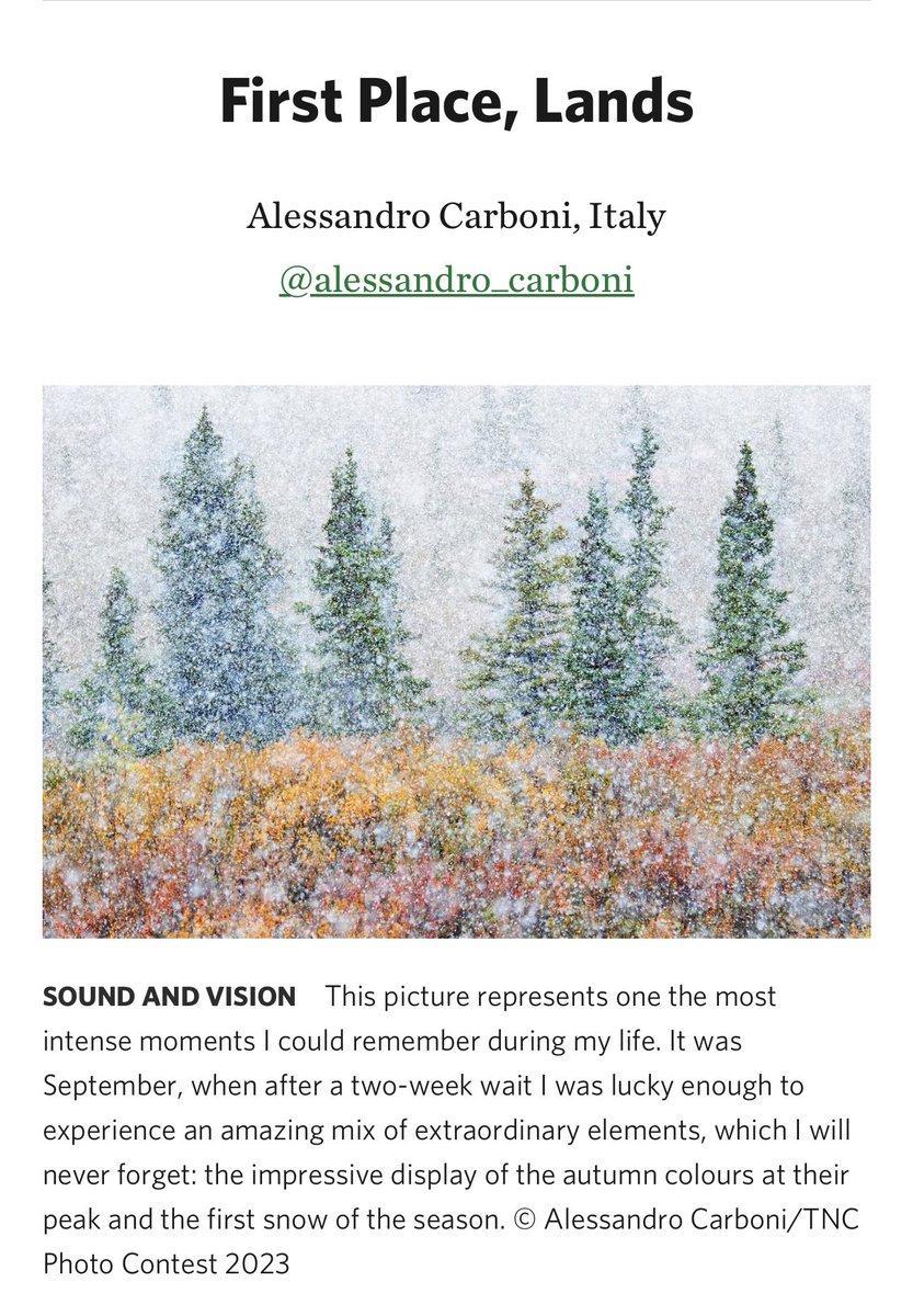 Over 189,000 photo entries, more than 80,000 photographers from 191 countries and territories - First Place Lands category, The Nature Conservancy Photo Contest 2023 <a href="/nature_org/">The Nature Conservancy</a>