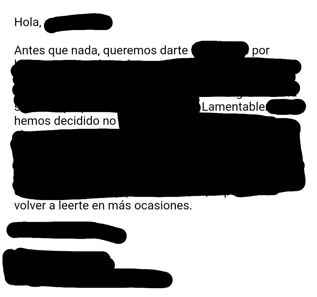 adrianavermell's tweet photo. esto es lo más divertido del mundo
#rejectionletters #blackoutpoetry https://t.co/j6XAmJoC11