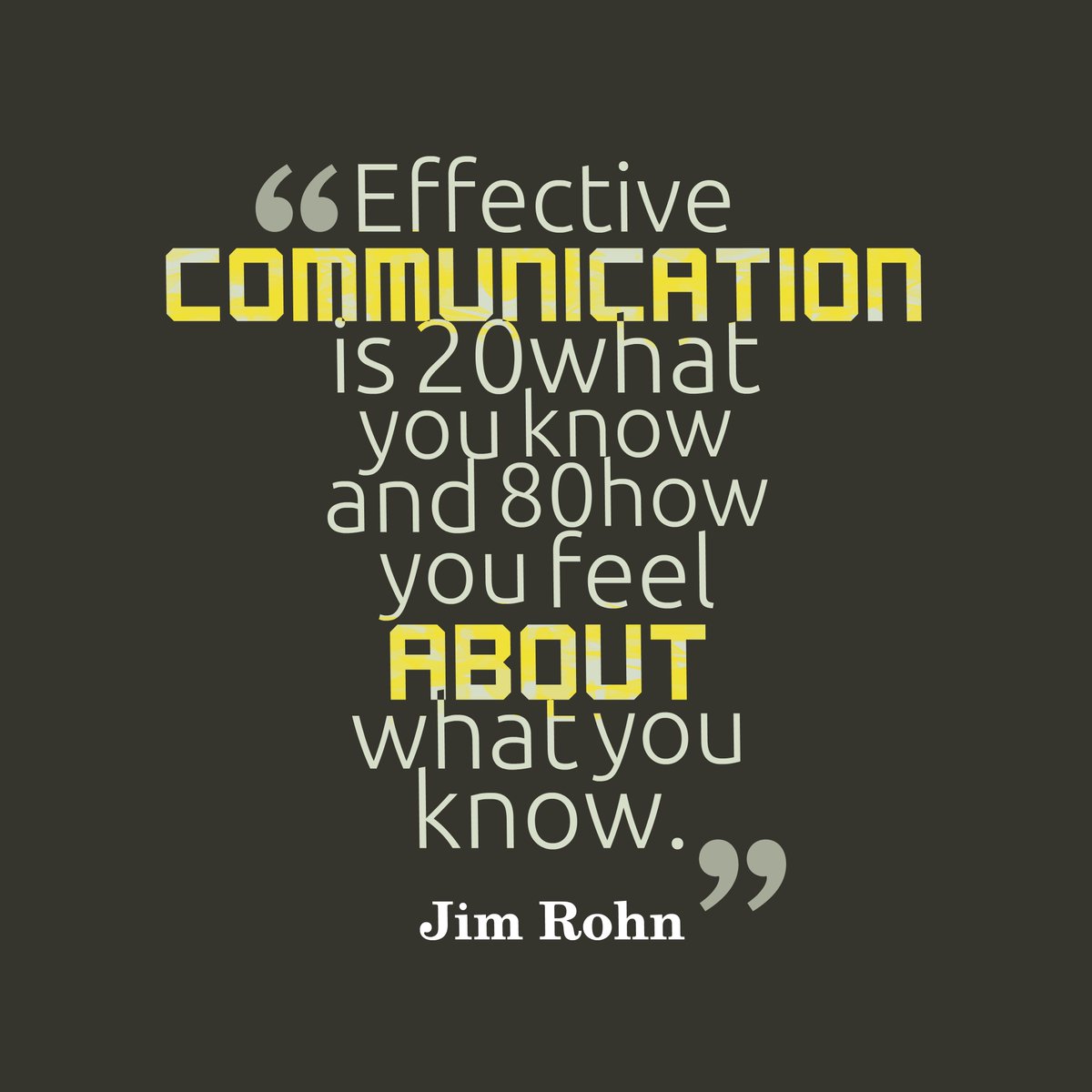 The best communicators don't need many words to say a lot. #quotes