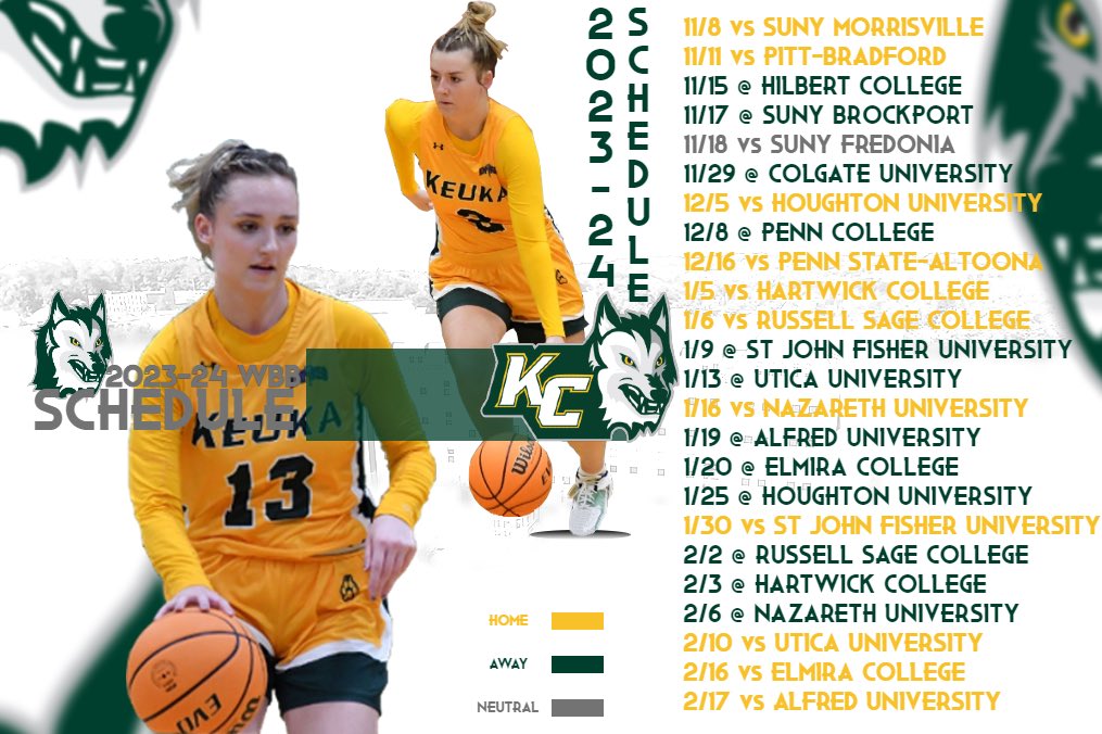 Our 2023-2024 season opens up tomorrow night! See you there!
#KCWBB #GD4GD