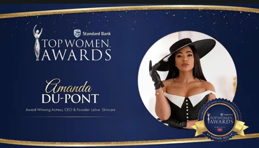 Standard Bank Top Women Media Personality of the Year 2023 finalists congratulations @AmandaDupont #SBTopWomen #RiseAboveTheNoise #TopcoMedia #StandardBank #SBTopWomenAwards