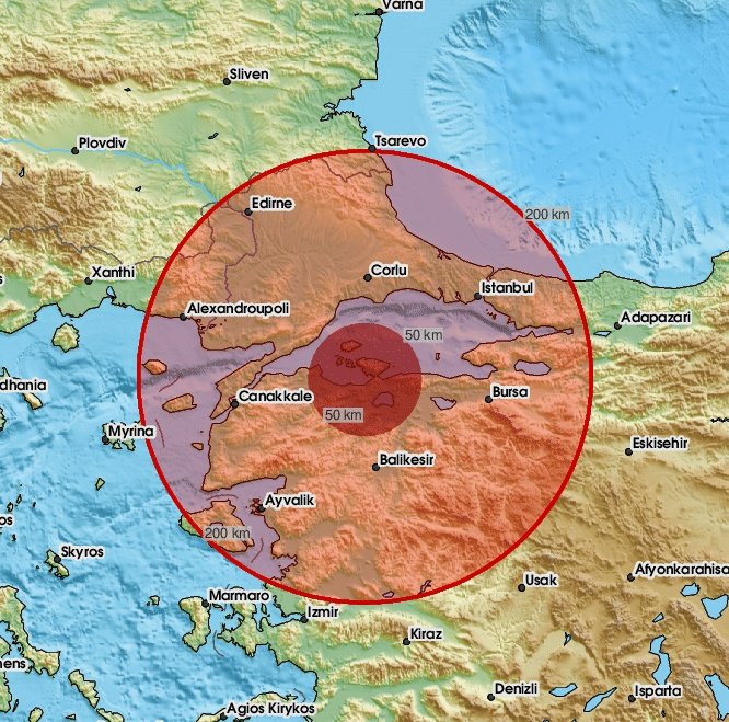 Herkese geçmiş olsun... Marmara Denizi üzerindeki 4.3'lük depremi hissettiniz mi? Hissettiyseniz nereden hisettiniz? #deprem