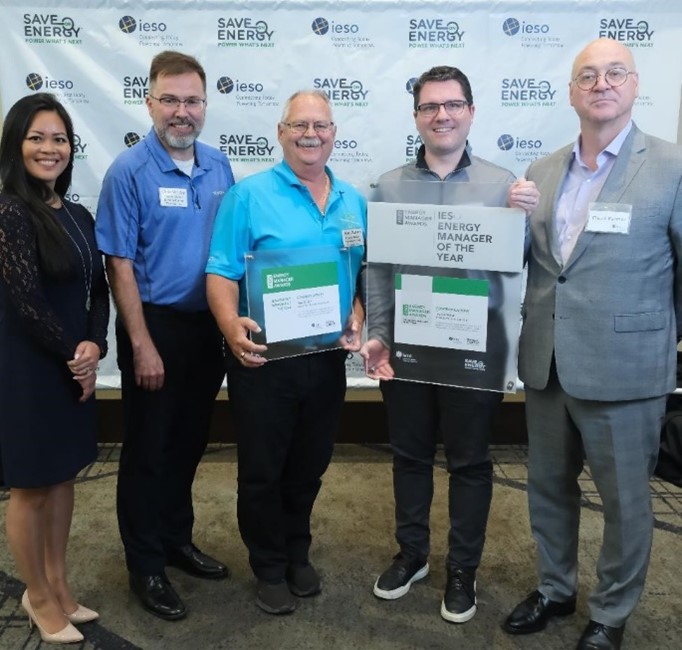 Congratulations to Smart Energy Oxford member and Energy Manager at Toyota Motor Manufacturing Canada Alan Sutton on winning the Energy Manager of the Year Award from the Independent Electricity System Operator (IESO) Save on Energy Program.