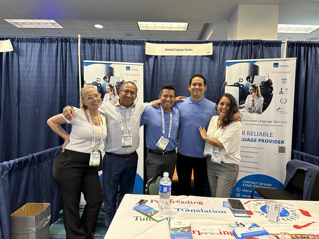 homelandlanguag's tweet photo. 🌐 Homeland Language Services had an incredible debut at ATA64Miami American Translators Association!

🤝 We met industry experts, formed exciting partnerships, and gained valuable insights.

Find more details here: https://t.co/IXlp8Lj6jc https://t.co/VCIdcX8B1R