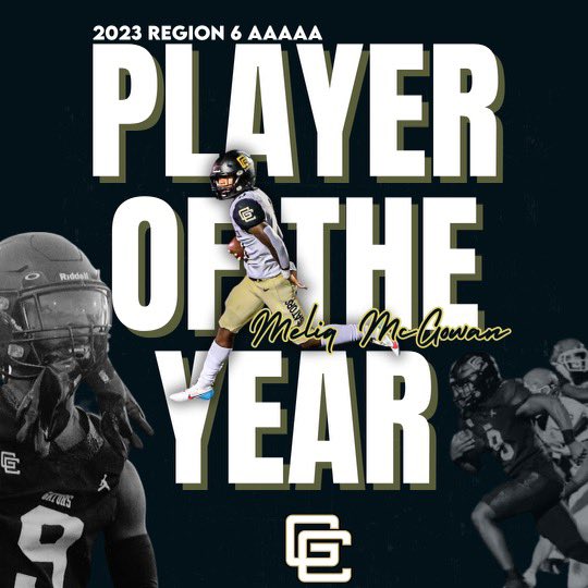 📣📣📣
For the 5th time in 5 years, your Region 6 AAAAA Player of the Year is a Gator!
Congrats <a href="/meliq9mcgowan/">meliq “Liq” mcgowan 🏅</a>