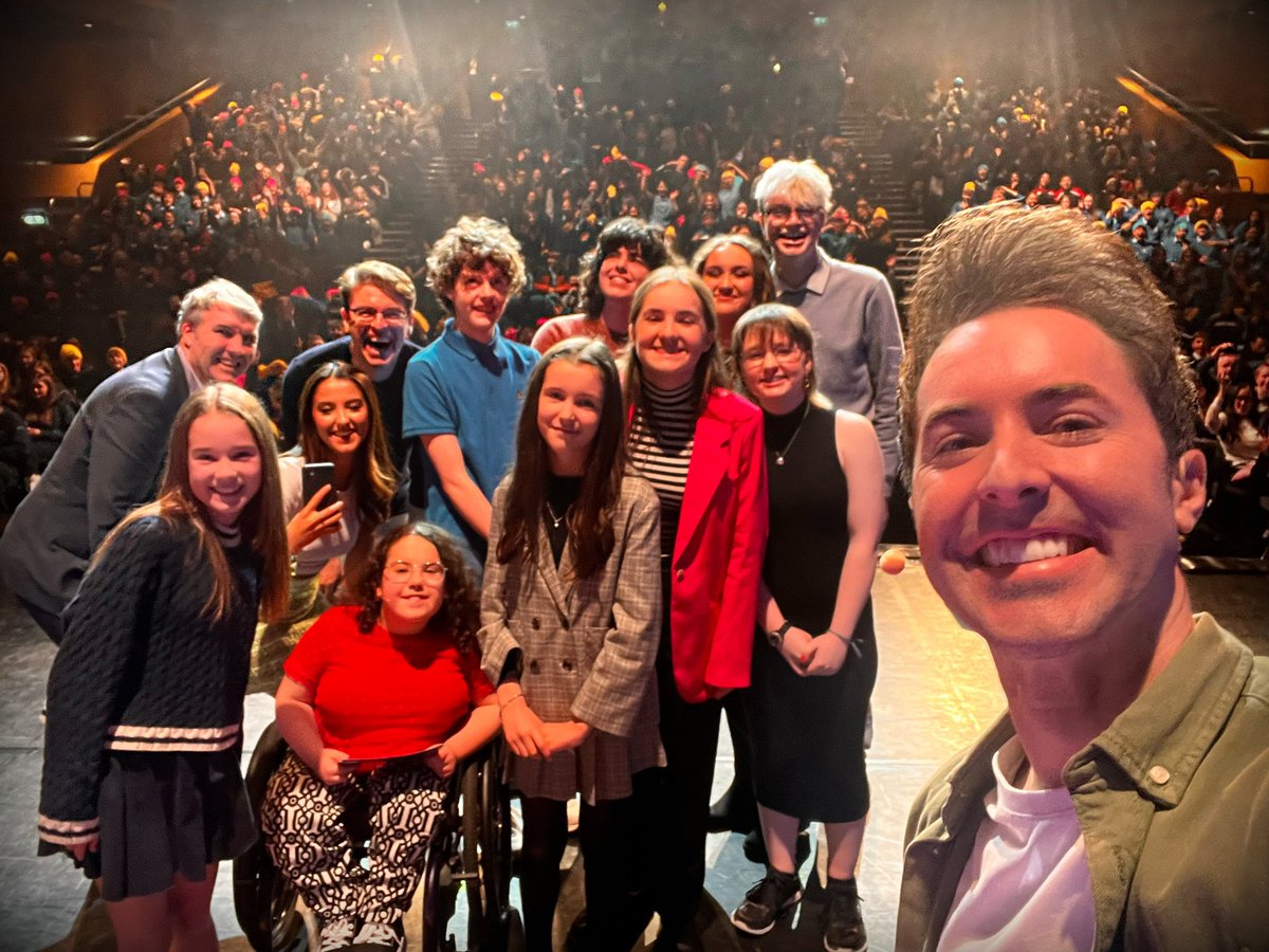 An incredible morning at #ChildTalks2023 @TheHelixDublin hearing from inspiring young people about an Ireland they want to live in & issues that impact them. I was in awe at the courage & talent of our speakers & performers, as well as my amazing co-host Sophia! @OCO_ireland🌟