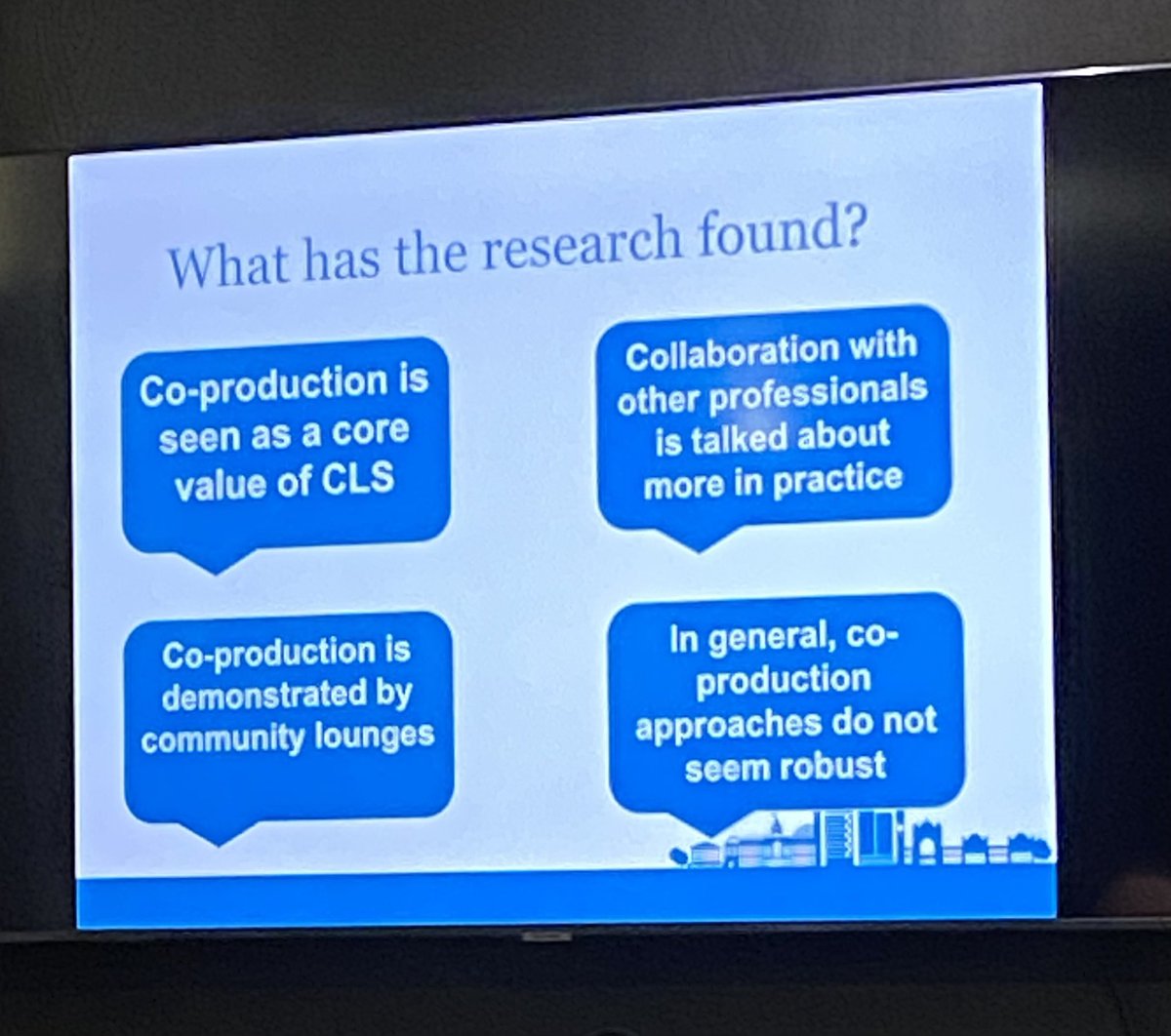 MandyNally1's tweet image. Hearing about Co-production findings from ARC research #CommunityLedSupport @RobinUoBham and colleagues @JennyPittsNDTi @NDTicentral #CLSNov23