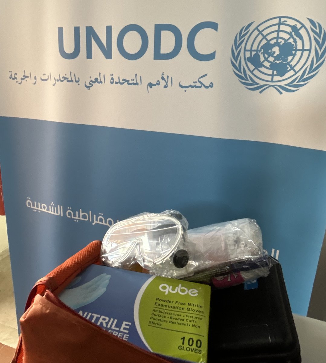 UNALGERIA's tweet photo. Un atelier de formation @GRIDS de 3⃣jours a débuté hier pour les officiers algériens🇩🇿, mettant l'accent sur les opioïdes synthétiques non médicaux et les nouvelles substances psychoactives non réglementées au niveau international. https://t.co/KJkXN2bn8Y @incb_ion
@UNODC_ROMENA https://t.co/KM1ylZUeHd