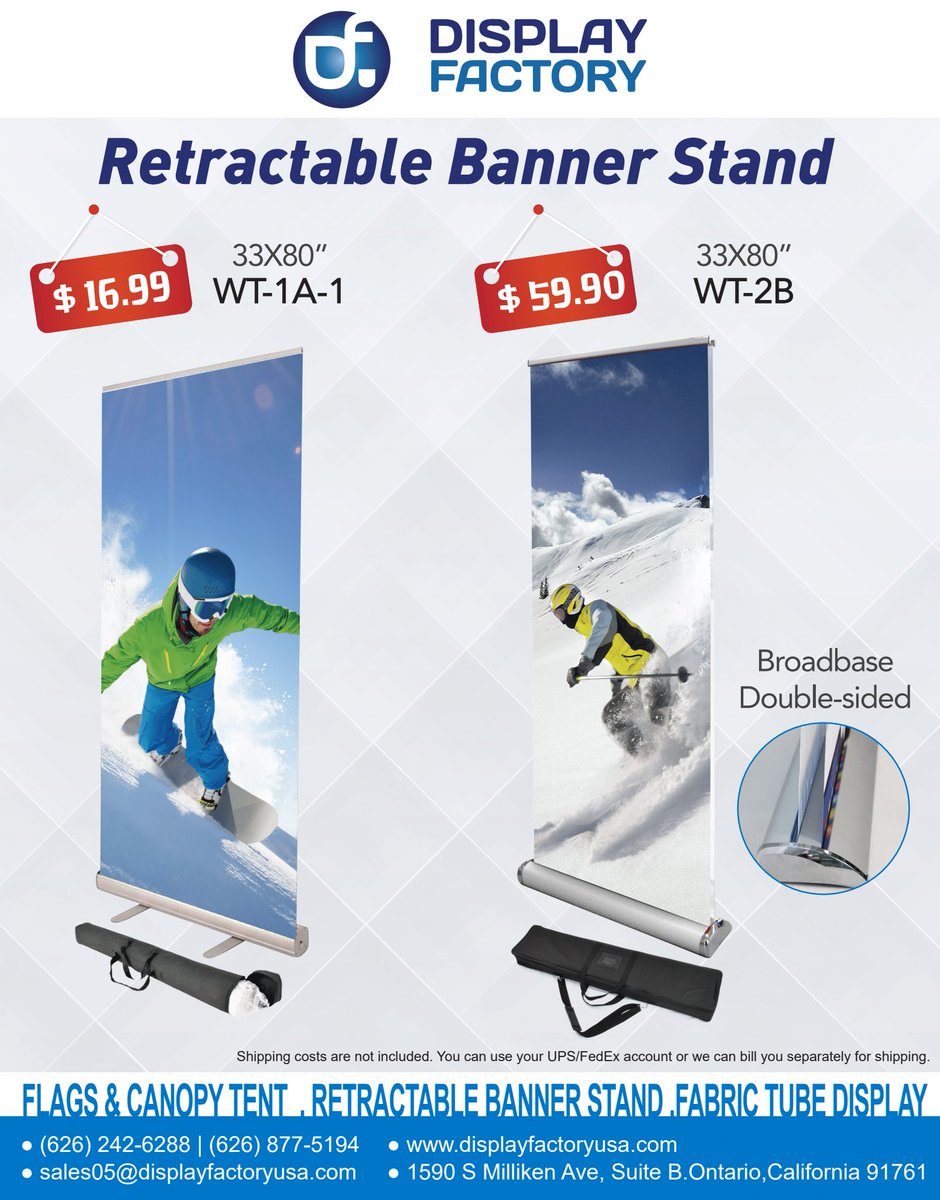 D_F_USA's tweet image. #retractablebanner #bannerstand #economicalbanner #bannerhardware #signstand #retractablesign #popupbanner#rollupbanners