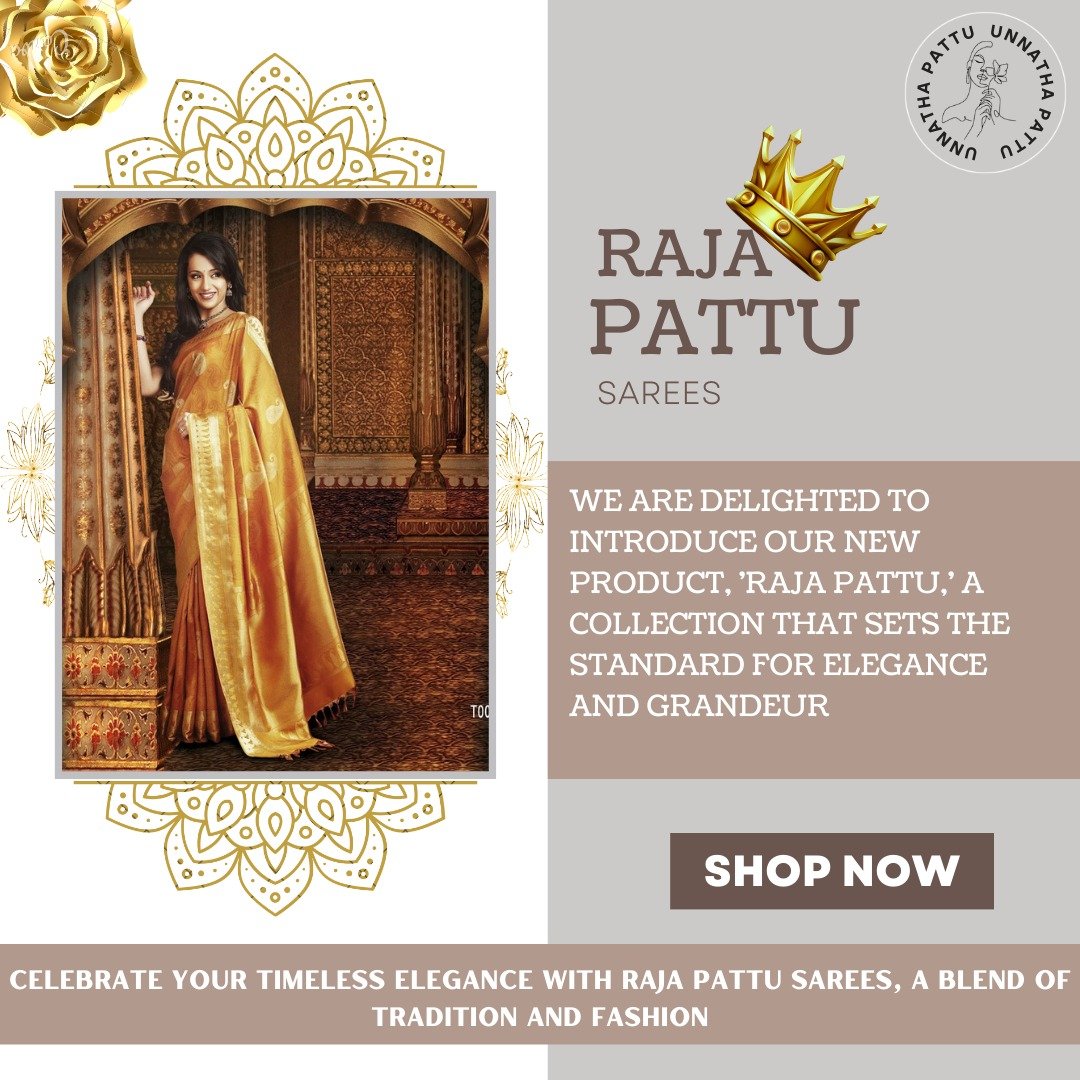unnatha_pattu's tweet photo. Crafted with love, worn with pride. "RAJA PATTU'" sarees from UNNATHA PATTU - the epitome of grace and grandeur. 👑❤️ #TimelessElegance #UnnathaPattu #RajaPattu #RoyalGrandeur #HandloomSarees #ShopNow #Handloomlove #Sareelove #Fadhion #Sareeoftheday #Sarees #Deepawali23 https://t.co/dGMzaAcyNk