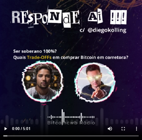 bitcoincwb's tweet image. #Bitcoincwb #RespondeAí plebe!
c/ @diegokolling 
[Ser soberano 100%]
Clique no link para episódio full.

podcasters.spotify.com/pod/show/bitco…
